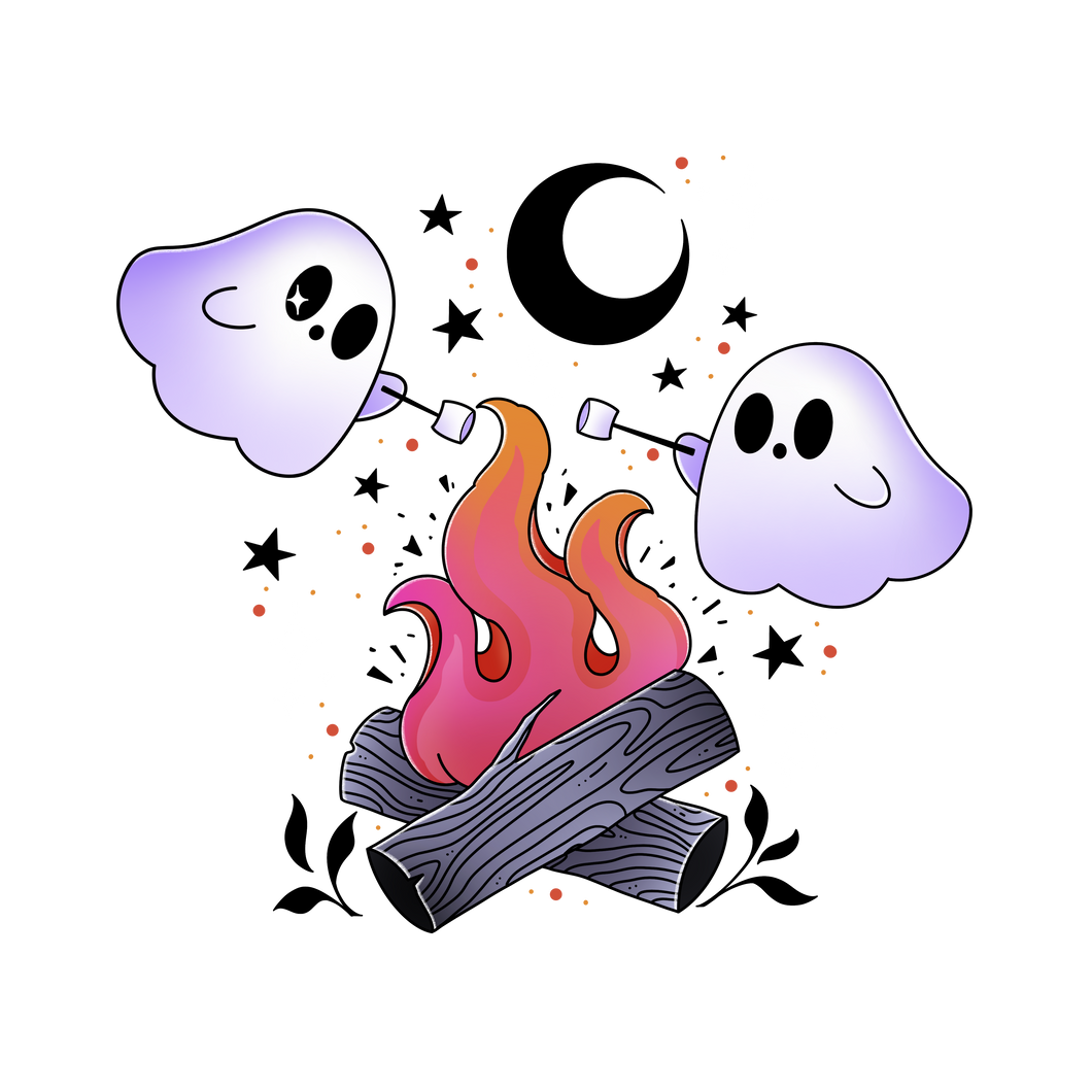 Scary S’mores Sticker