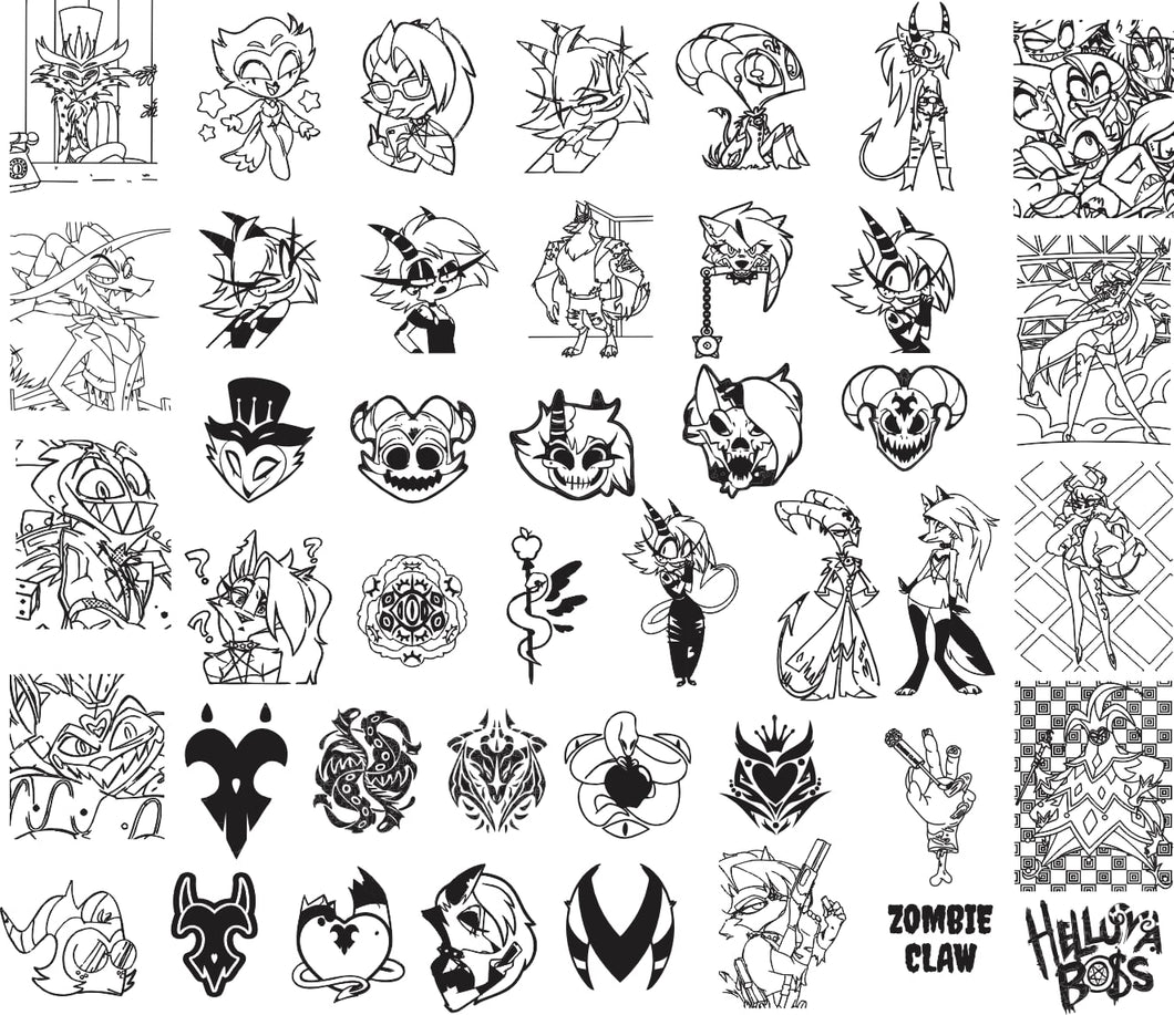 Helluva Stamping Plate