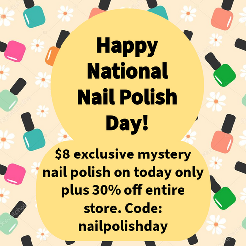 Nail Polish Day Polish mystery polish